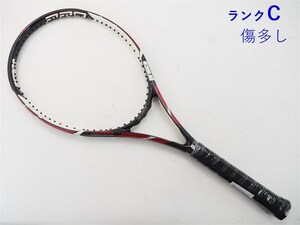 中古 テニスラケット プリンス ハリアー プロ 100 2013年モデル【一部グロメット割れ有り】 (G2)PRINCE HARRIER PRO 100 2013