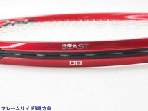 中古 テニスラケット プリンス ビースト DB 100(300g) 2021年モデル (G1)PRINCE BEAST DB 100(300g) 2021_画像5