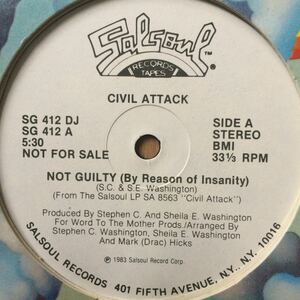 12’ Civil Attack-Not Guilty