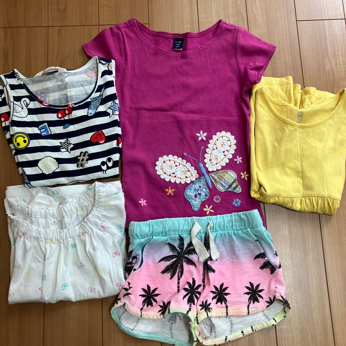 夏物sale 女の子 5点おまとめ売り 100センチ|PayPayフリマ