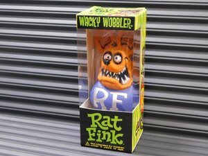 【Rat Fink・ラットフィンク】※《ボビングヘッド・オレンジ》　アメリカン雑貨　フィギュア　FUNKO