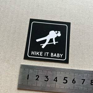 送料無料 ★即決 HIKE IT BABY ステッカー ★ シール デカール アウトドア ハイク キャンプ