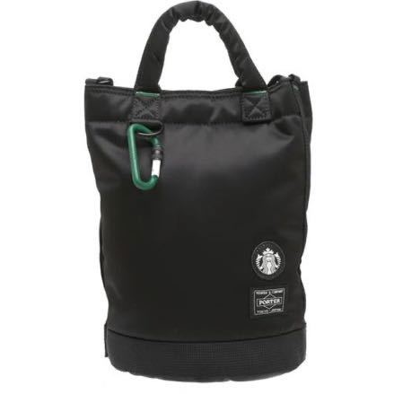 スターバックス x ポーター ドラムバッグ 黒 Lサイズ 新品 porter