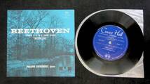 シングルレコード EP ベートーヴェン　ピアノ ソナタ 第14番 嬰ハ短調 作品27の2 月の光　コンサート・ホール・ソサエティ EP08 43_画像1