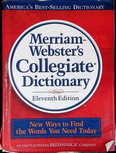 【洋書】Merriam-Webster's collegiate dictionary Merriam-Webster, Inc. Merriam-Webster XB230624S1