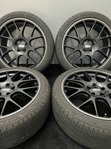 245/40R20 BRIDGESTONE/REGNO GRVⅡ 21年 BBS GERMANY MOTORSPORT CH142 20インチ 8.5J ＋38 114.3 5H 4本 アルファード_画像1