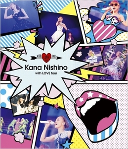 ユーズドDVD Kana Nishino with LOVE tour 2015 [西野カナ ウィズ ラブ ツアー LOVE & JOY トリセツ 恋する気持ち Darling]