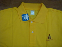 新品　社台ファーム　半袖　ポロシャツ　LLサイズ　黄色　DRY_画像1