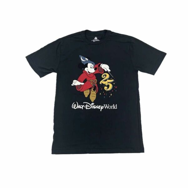 WDW25周年ソーサラー　ミッキー　半袖tシャツ　新品