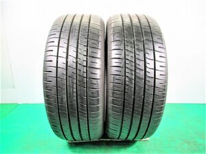 【宮城発】215/50R17 91V★8.5分山 ダンロップ ENSAVE EC204 2020年 2本 ノーマル【送料無料】MYG-4408★夏 17インチ　