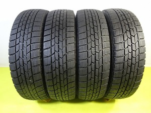 グッドイヤー ICENAVI 6 165/70R14 81Q★7.5分 2019年製 4本 中古 スタッドレス【送料無料】AOM-K0424 青森