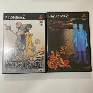 PS2ソフト「かまいたちの夜2」「マグナカルタ」2枚セット