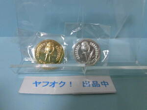 【ポケモン　トレーディングコイン】スバメ×２個（金色・銀色）：未使用品