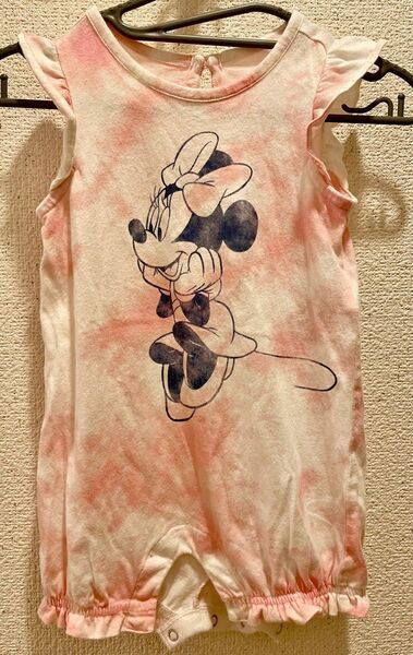 ベビー服 BabygapDisney ミニーマウス タイダイショートオール