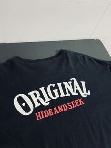 TENDERLOIN テンダーロイン HIDE AND SEEK ロンT XL