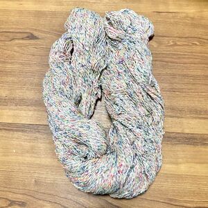 引き揃え 毛糸 かせ ファンシーヤーン 素材糸 毛糸 大量 1.5kg