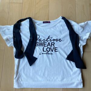 { secondhand goods }LOVETOXIC ( Rav toki Schic ) short sleeves T-shirt size M(150)