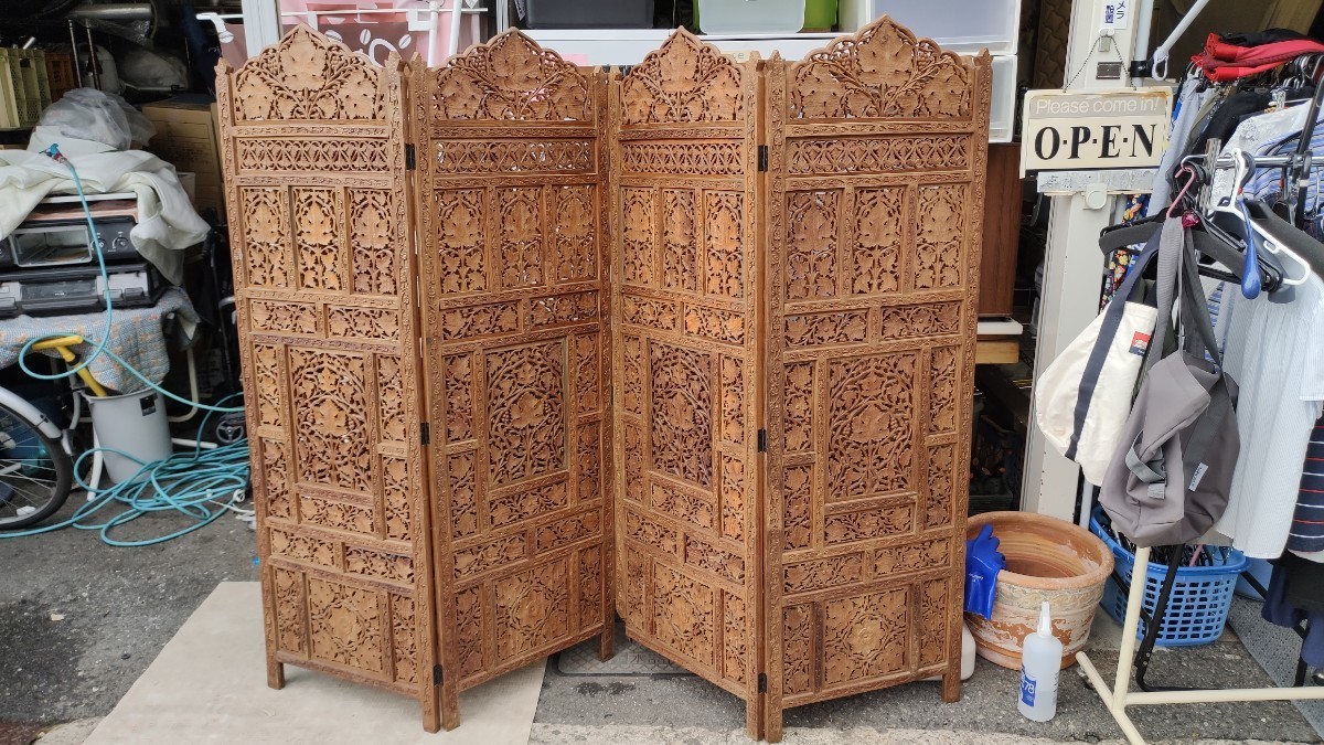 2023年最新】ヤフオク! -アジアン 衝立の中古品・新品・未使用品一覧