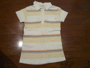 * border polo-shirt with short sleeves M