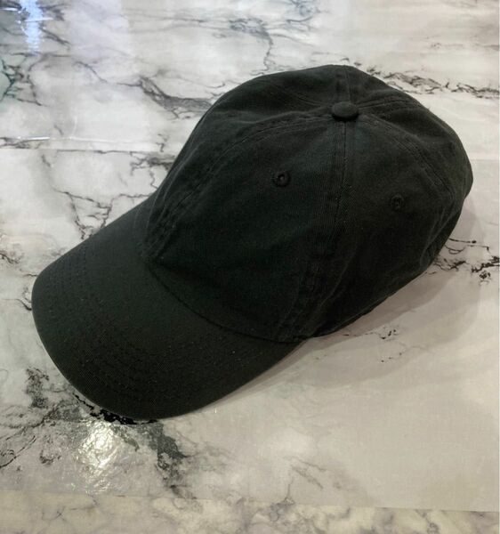 帽子 キャップ 48〜58cm ブラック 無地 小物 レディース メンズ ユニセックス 日除 熱中症対策　黒色