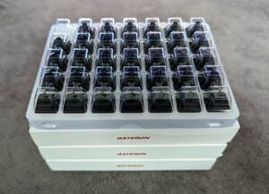 送料無料/極美品 Gateron Oil King Switch 104pcs Linear メカニカルキーボードリニアスイッチ ガテロンオイルキング factory lubed 104個