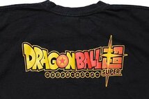 ★DRAGONBALL SUPER ドラゴンボール超 孫悟空 両面プリント コットンTシャツ 黒★アメリカ企画 身勝手の極意 スーパーサイヤ人 ブラック_画像6