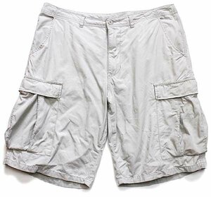 ★patagoniaパタゴニア All Wear Cargo Shorts オーガニックコットン カーゴ ショートパンツ グレーベージュ 38★ショーツ アウトドア