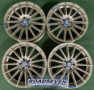 ★RAYS VERSUS Campionato FUORISERIE NF-15 17インチ 17×7J +47 PCD100 5H ハブ径:約65mm 4本Set 中古アルミ ★腐食 キズ有 ★送料無料