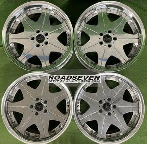 ★LOCK SMICE GERADE ロックスミス 19インチ 19×8.5J +22 19×9.5J +23 114.3/5H ハブ:約73mm 4本Set 中古★全体的に状態が悪い★送料無料