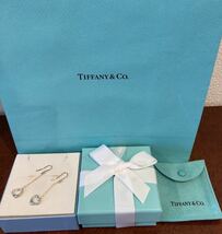 新品 正規品 ティファニー tiffany&co ピアス オープンハート シルバー ケース巾着紙袋リボン　プレゼント ハート ロングピアス_画像3