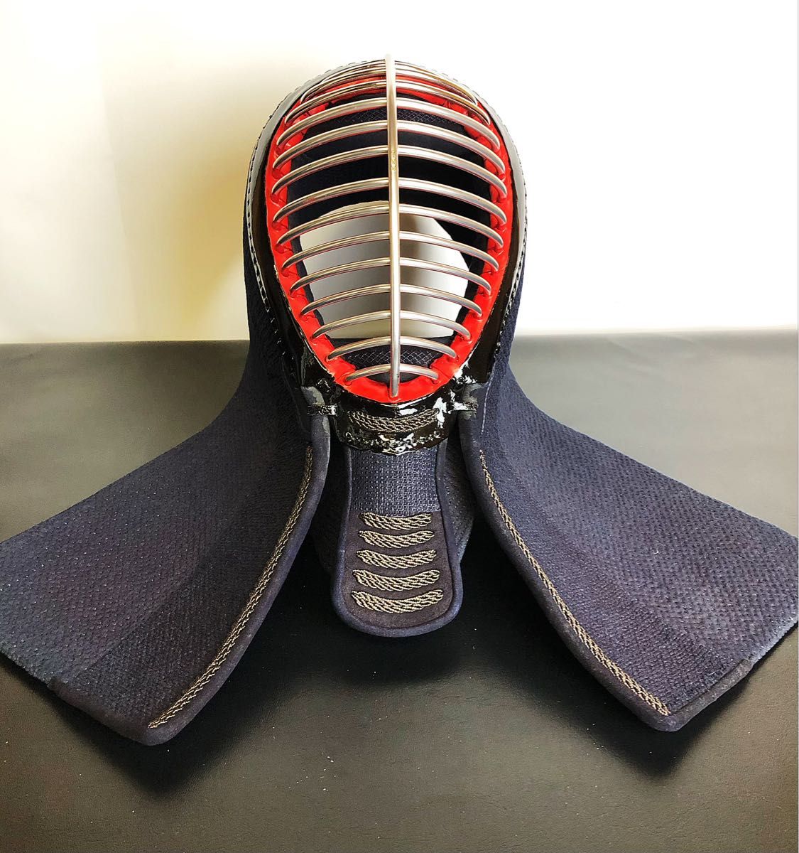 新品】現品限り 剣道用 高級防具 2分手刺 面単品 サイズ68-70cm