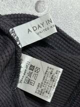 アデイインザライフ ユナイテッドアローズ Vネック サーマル ノースリーブ　　Tシャツ A DAY IN THE LIFE UNITED ARROWS 早2555_画像3