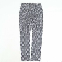 美品◆Max Mara Weekend マックスマーラ ウィークエンド ストレッチ 総柄 テーパード パンツ S_画像2