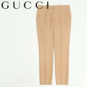  domestic regular goods *GUCCI Gucci cotton tapered pants pink beige 38