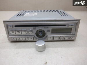 スズキ 純正 SANYO サンヨー 1DIN CD オーディオ デッキ FM AM ラジオ 本体のみ 39101-72J0X-CYY 動作未確認 訳有品 部品取り等に