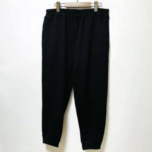 新品 MAISON HONORE メゾンオノレ パリ刺繍 スウェットパンツ 定価24,200円 XL 送料520円〜 PARIS SWEAT PANTS メンズ タグ付き ブラック