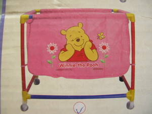  new goods Pooh Winnie The Pooh Disney storage box storage caster pink 