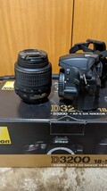 1円スタート　良品デジタル一眼レフカメラ レンズキット Nikon D3200　レンズ３脚セット　動作確認品　VR ブラック　ニコン ヨドバシカメラ_画像9