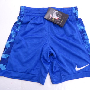 【KCM】Z-nike-987-130★展示品★【NIKE/ナイキ】ジュニア Dri-Fit バスケットボール ショートパンツ BQ8281-480 ブルー サイズ130 の画像1