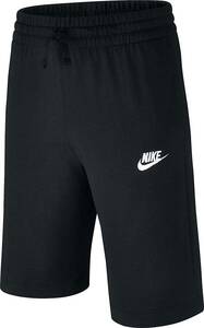 【KCM】Z-nike-869-130★展示品★【NIKE/ナイキ】ジュニア　トレーニング　スウェット　ハーフパンツ　805450-011　ブラック　サイズ130