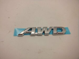 トヨタ ヤリス バックエンブレム AWD