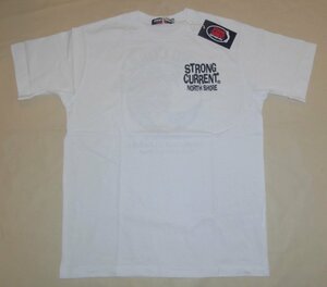 ＳＴＲＯＮＧ ＣＵＲＲＥＮＴ プリントＴシャツ サーフガール ホワイトＬ