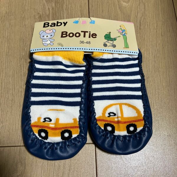 baby bootie シューズカバー 滑り止め付き靴下 室内履き