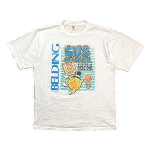 90S ヴィンテージ GUS MACKER バスケットボール 1993 オールド Tシャツ シングルステッチ メンズXL 大きいサイズ USA 古着 BA1879