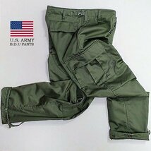 medium regular OD U.S.army BDU pants カーゴパンツ 6ポケット パンツミリタリー キャンプ アウトドア サバゲー ストリート アメカジ_画像1