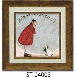 Art hand Auction ★ Cadre artistique Sam Toft [Art animalier et curatif] Artiste britannique Quelque chose de spécial ★ Traitement du gel de peinture à l'huile, ouvrages d'art, peinture, autres