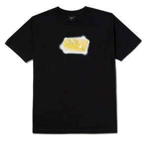 HUF*ハフ*US:XXL[GOLD STANDARD]ブラックプリント半袖Tシャツ