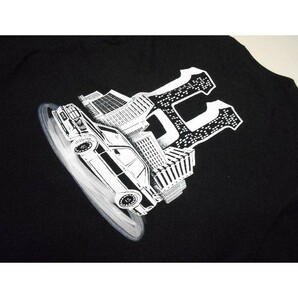 HUF*ハフ*US:M[DOWNTOWN SPINNING]ブラック長袖Tシャツの画像3