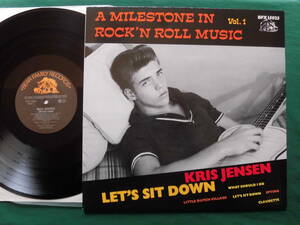 Kris Jensen/Let's Sit Down 　60'sアメリカン・ティーン・ポップス、入手困難なシングル音源コンピレーション　希少アナログ独盤良品