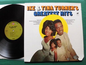 Ike & Tina Turner's Greatest Hits 　60's R&B/ソウル・ショー・ライヴ、　希少初回グリーン・ワーナーUSオリジナル